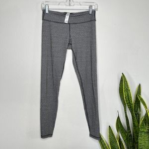 Lululemon Ivivva Gray Jacquard Low Rise Legging 14